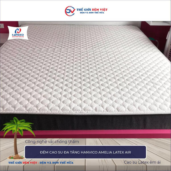 Đệm cao su đa tầng Hanvico Amelia Latex Air 5